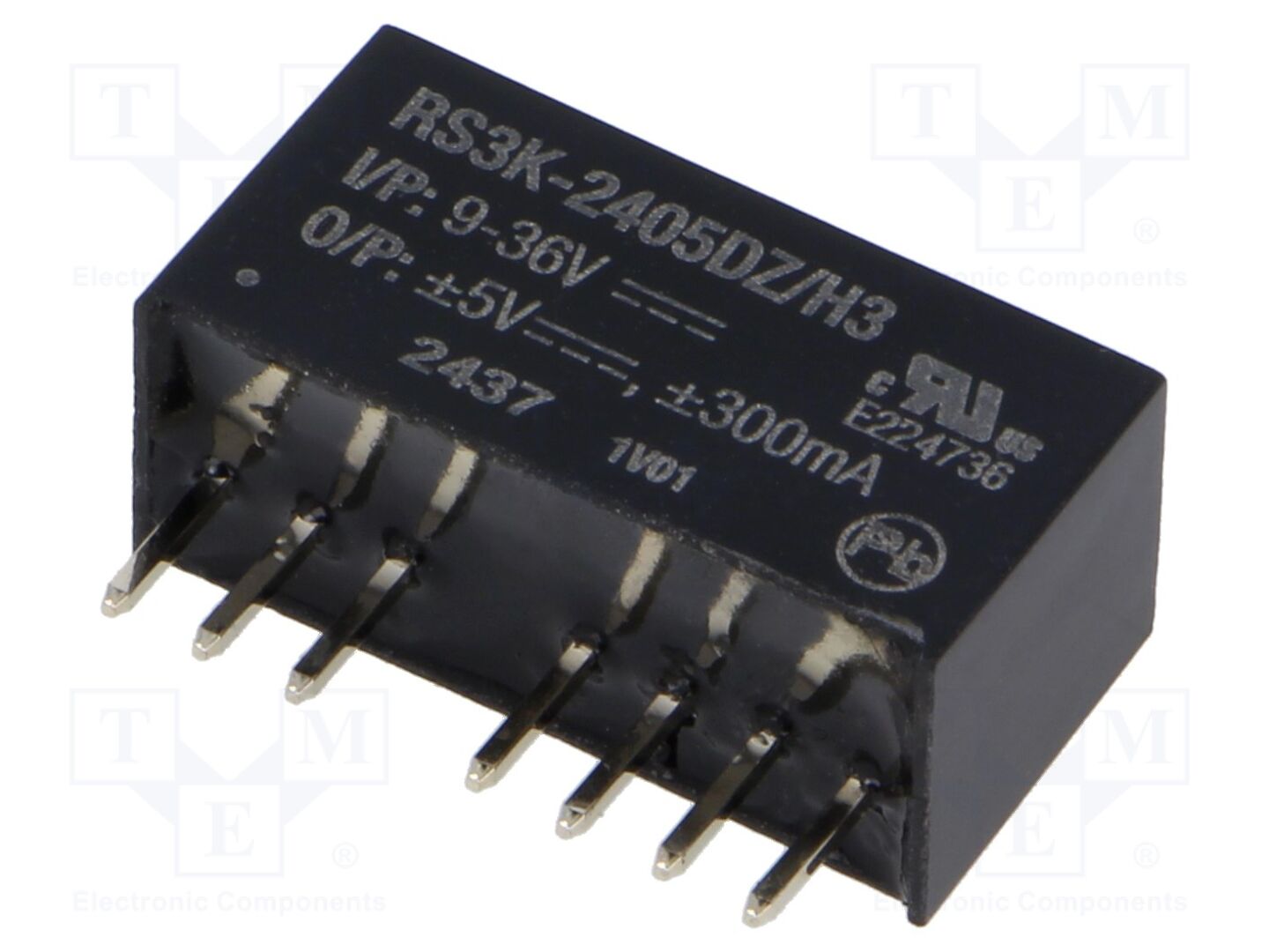 RECOM RS3K-2405DZ/H3 DC/DC-muunnin 3W