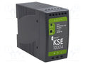 BREVE TUFVASSONS KSE-10024P DIN-kiskoon asennettava kytkentävirtalähde 96W 24VDC 4A