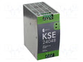 BREVE TUFVASSONS KSE-24048M DIN-kiskoon asennettava kytkentävirtalähde 240W 48VDC