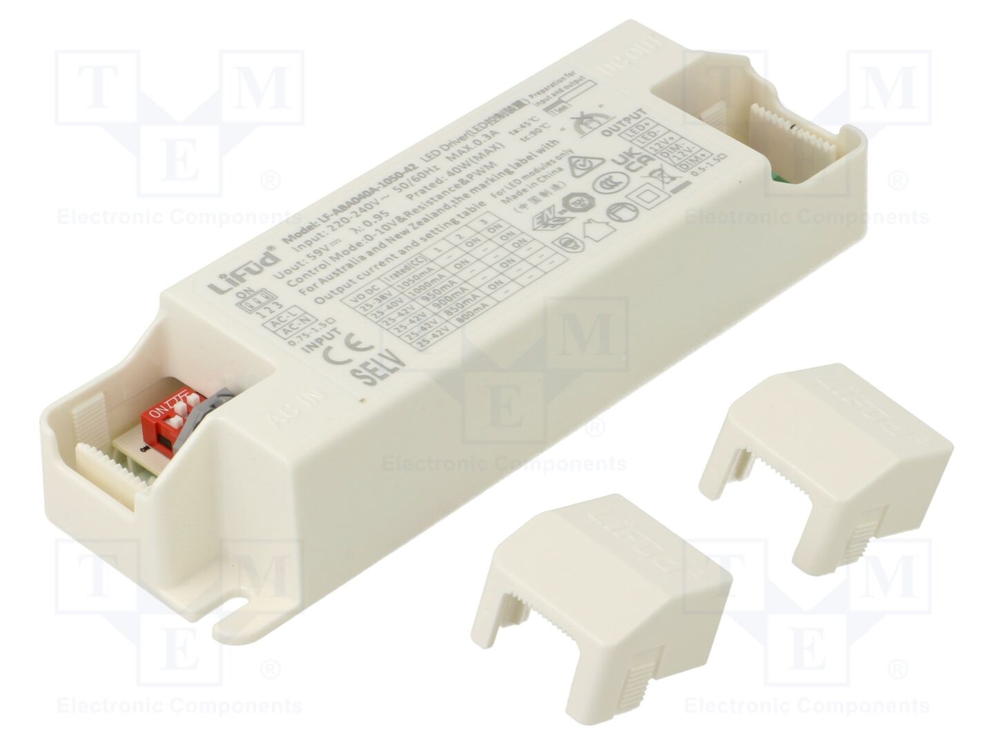 Lifud LF-ABA040A-1050-42 LED-verkkolaite 40W 25-42VDC 800mA-1.05A IP20