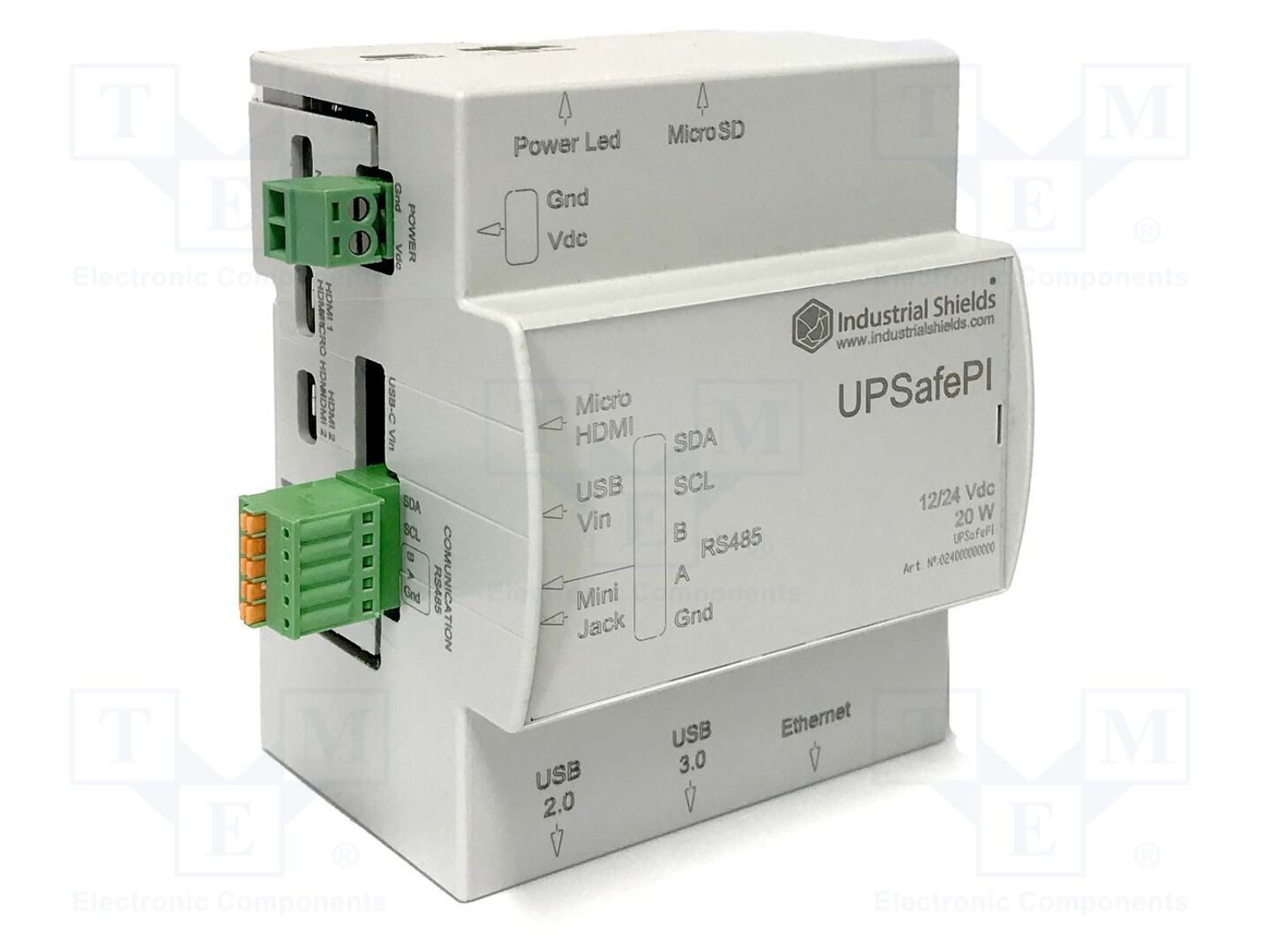 INDUSTRIAL SHIELDS 024004000100 Automaatiomoduuli Ethernet
