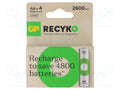 GP ACCU-270AAHCE-B4 Ladattava akku 1.2V