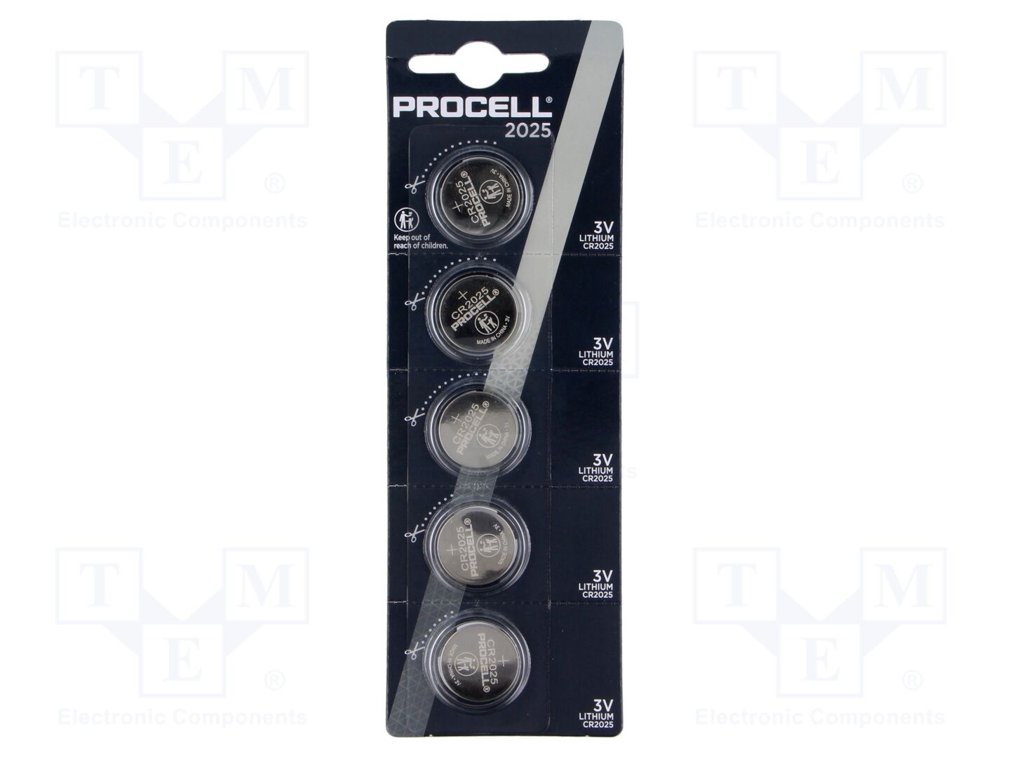 PROCELL BAT-CR2025/PR-B5 Paristo 3V
