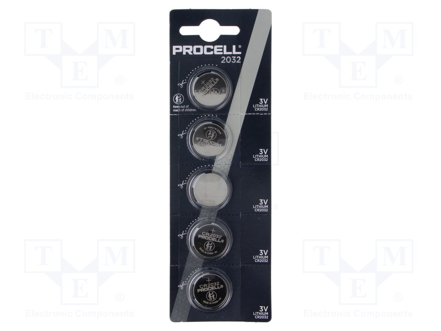PROCELL BAT-CR2032/PR-B5 Litiumparisto CR2032 3V