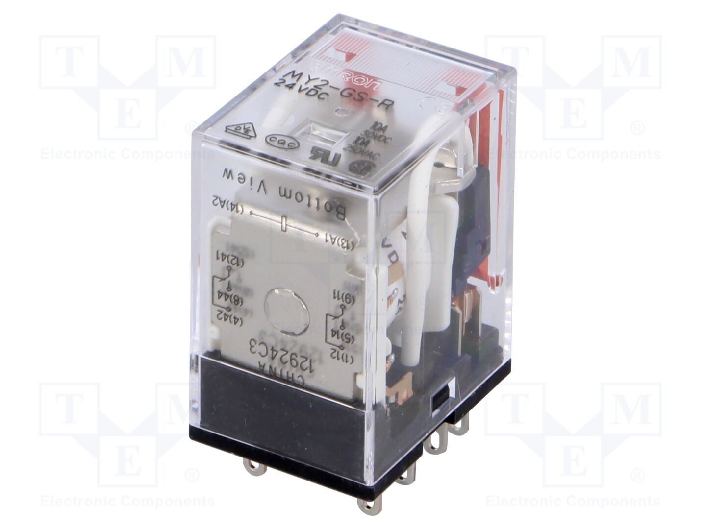 OMRON MY2-GS-R-24DC Sähkömagneettinen rele 24VDC