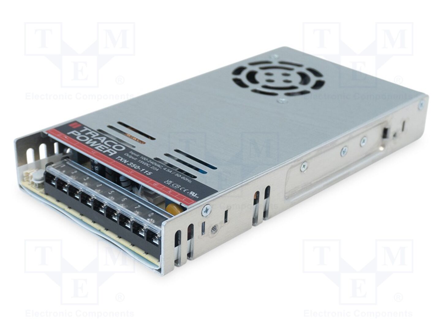TRACO POWER TXN350-112 Sisäänrakennettu kytkentävirtalähde 325W 12VDC 27A