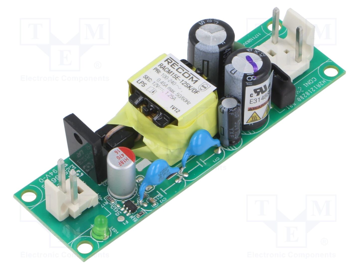 RECOM RACM15E-12SK/OF AC/DC-muunnin 15W