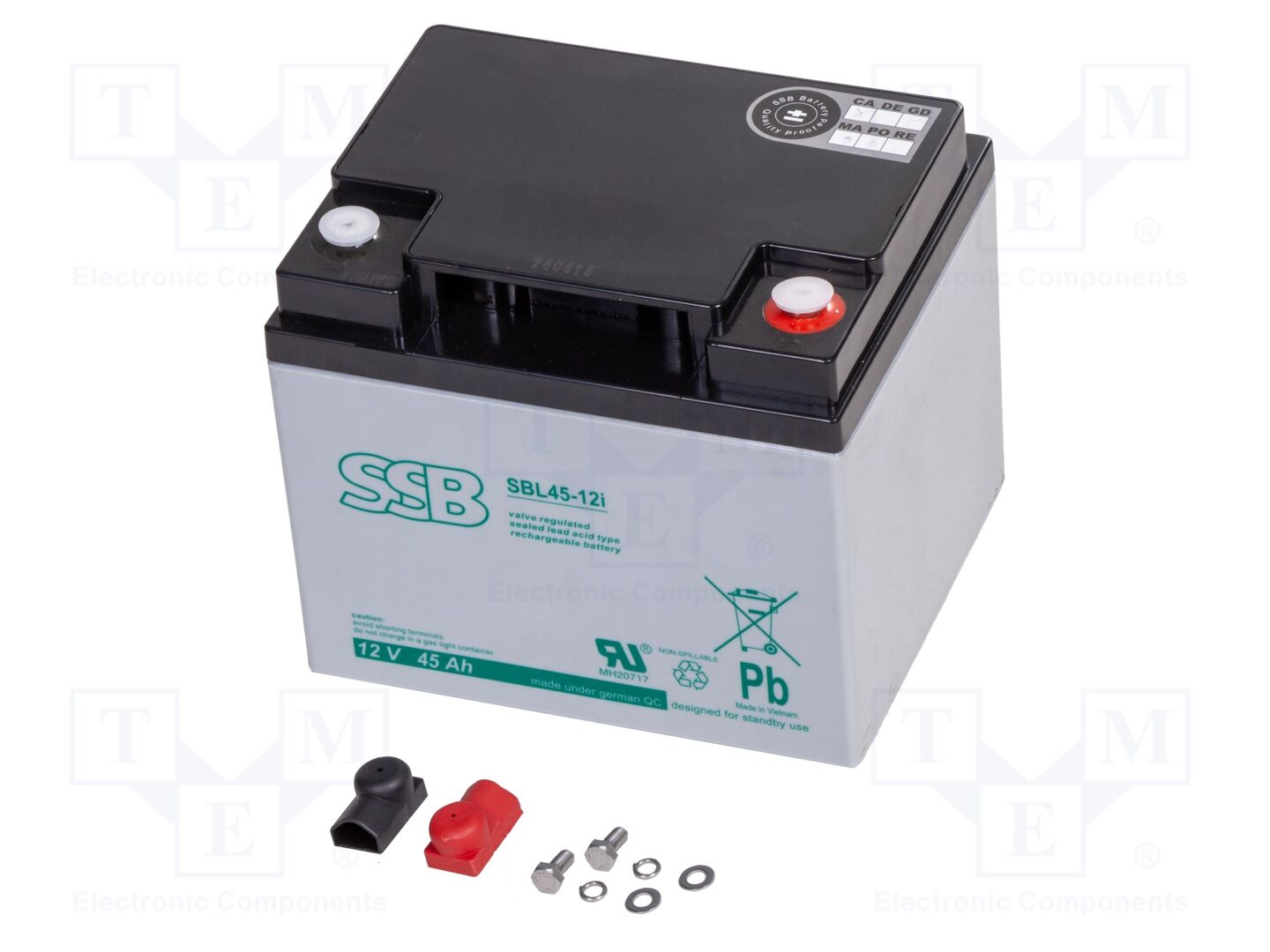 SSB ACCU-SBL45-12I Lyijyakku 12V 45Ah