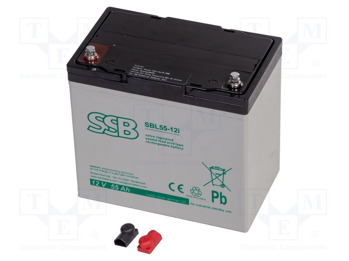 SSB ACCU-SBL-55-12I/S Lyijyakku 12V