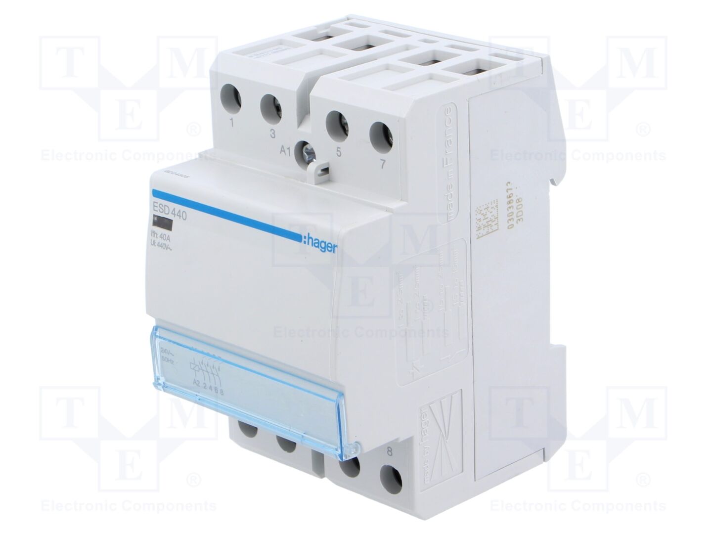 HAGER ESD440 Asennuskontaktori 40A