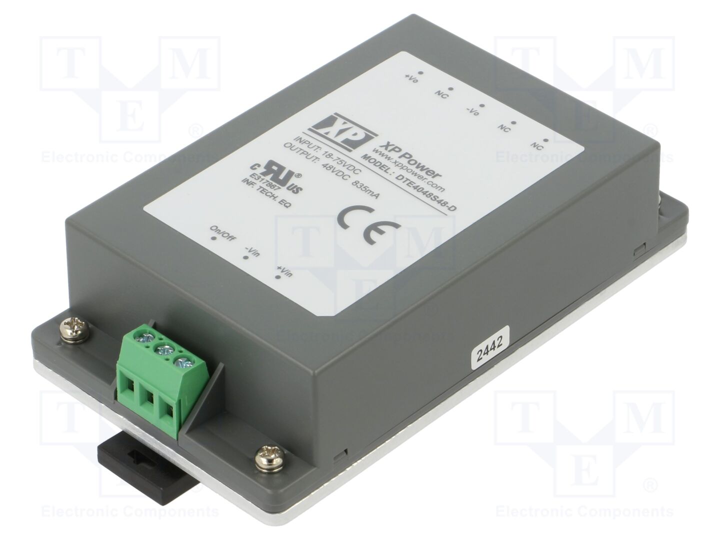 XP POWER DTE4048S48-D DC/DC-muunnin 40W