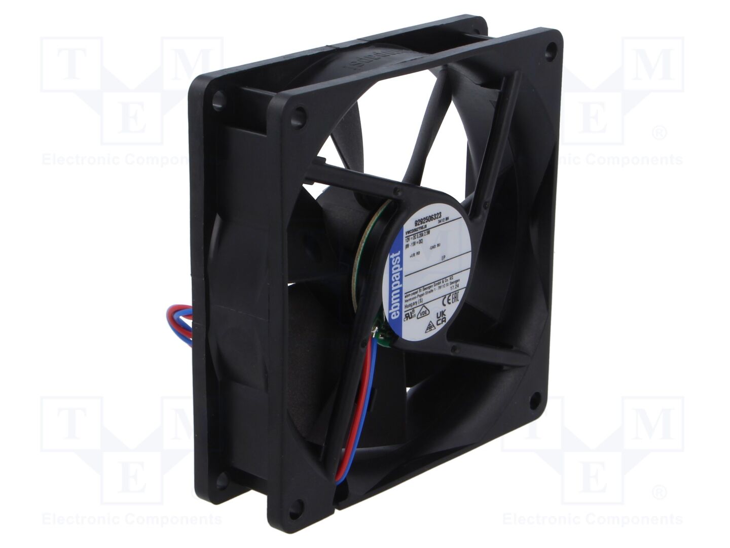 EBM-PAPST 3412NH Aksiaalipuhallin DC12V