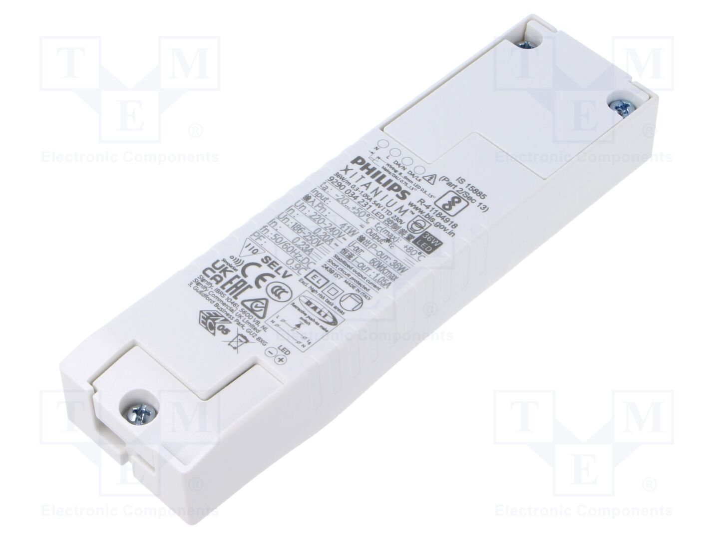 PHILIPS XITANIUM 36W/M LED-virtalähde 54V 0.3-1.05A 230V