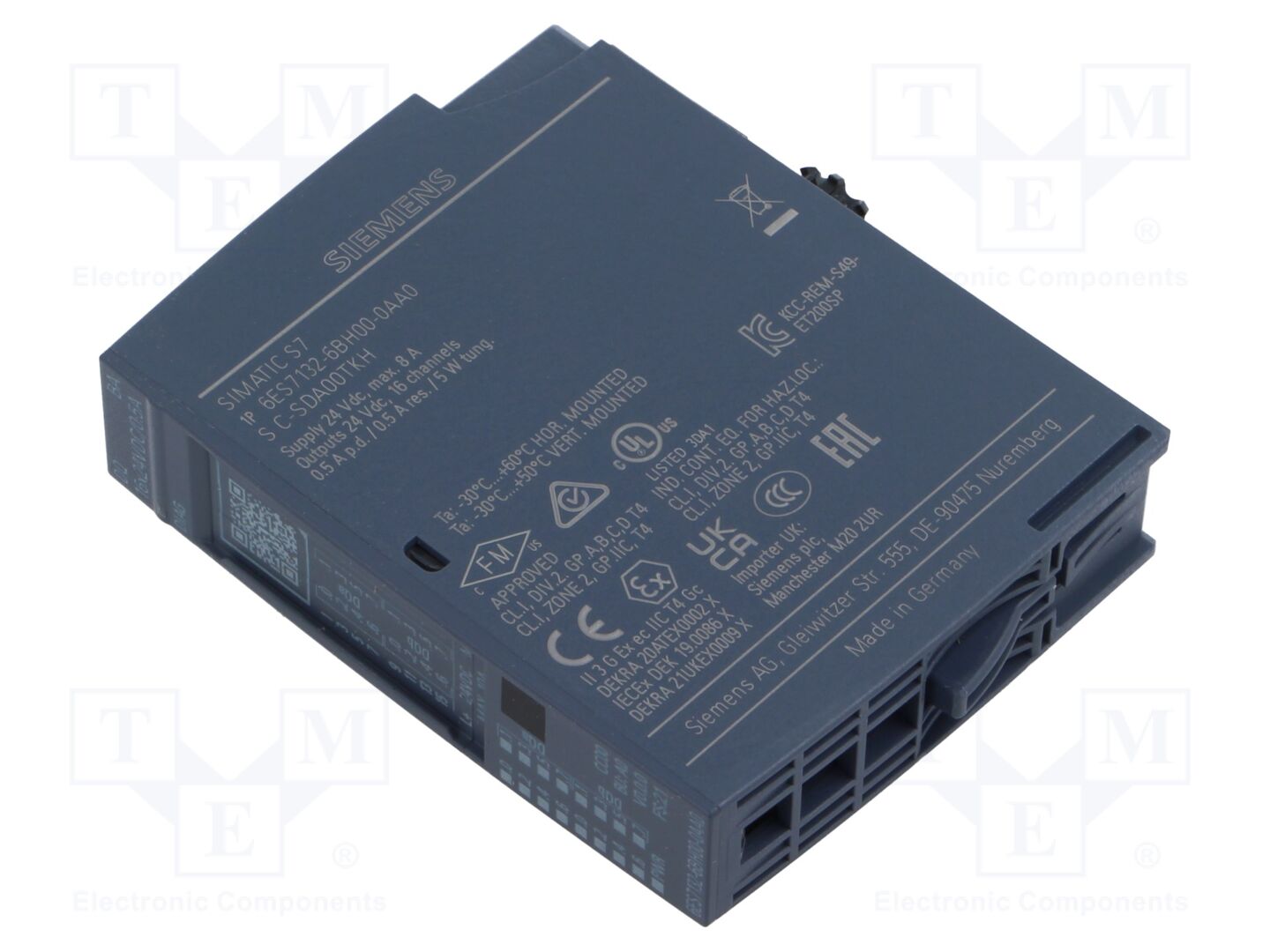 SIEMENS 6ES7132-6BH00-0AA0 PLC-ohjain 16 digitaalista lähtöä