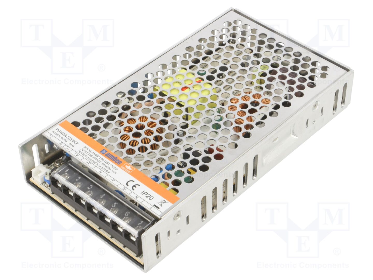 AIMTEC AMESP100-12S277NZP Sisäänrakennettu kytkentävirtalähde 102W