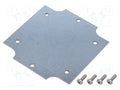 HAMMOND HM-1554EPL Asennuslevy 79x79 mm