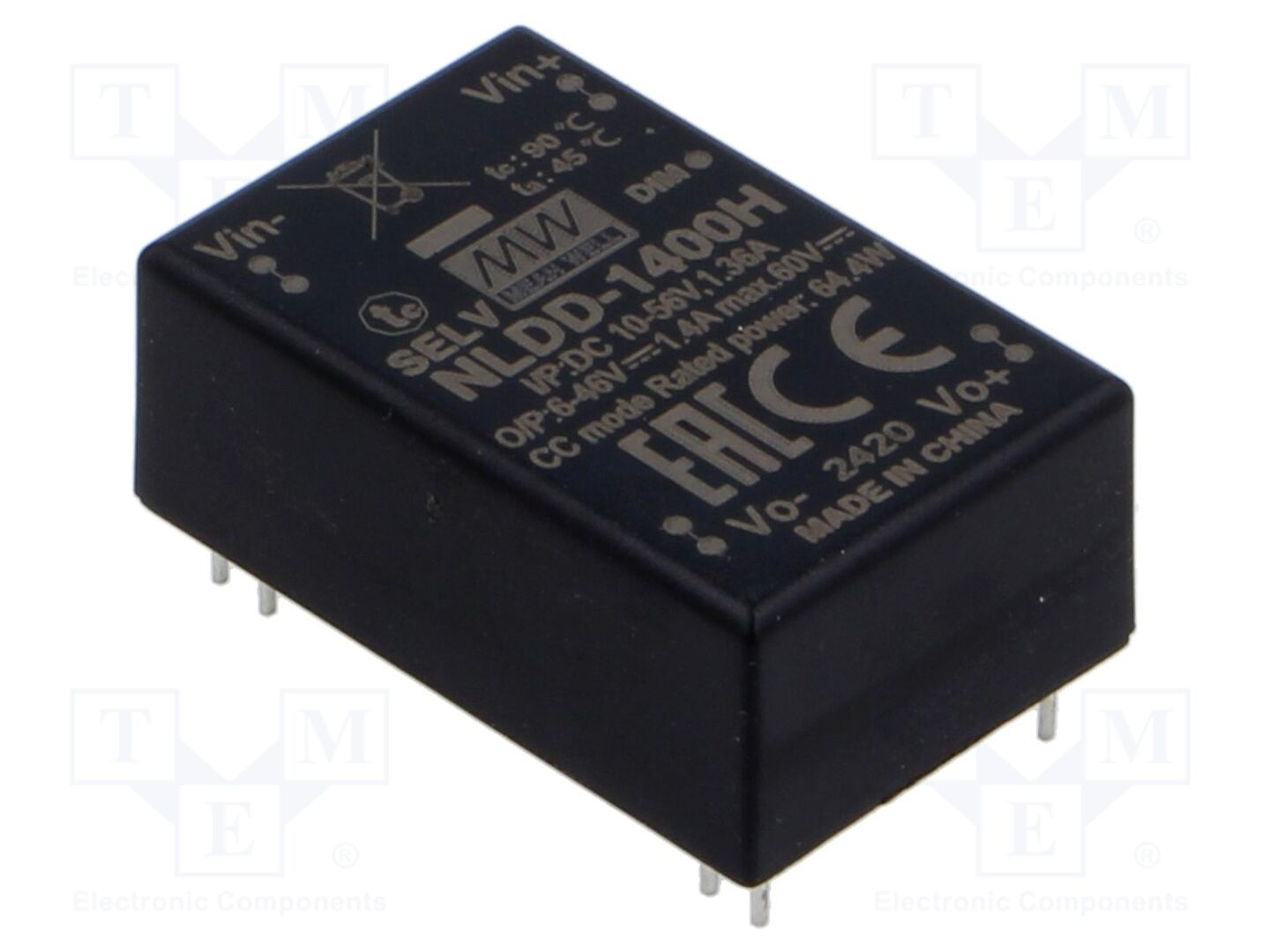 MEAN WELL NLDD-1400H DC/DC-muunnin 1400mA