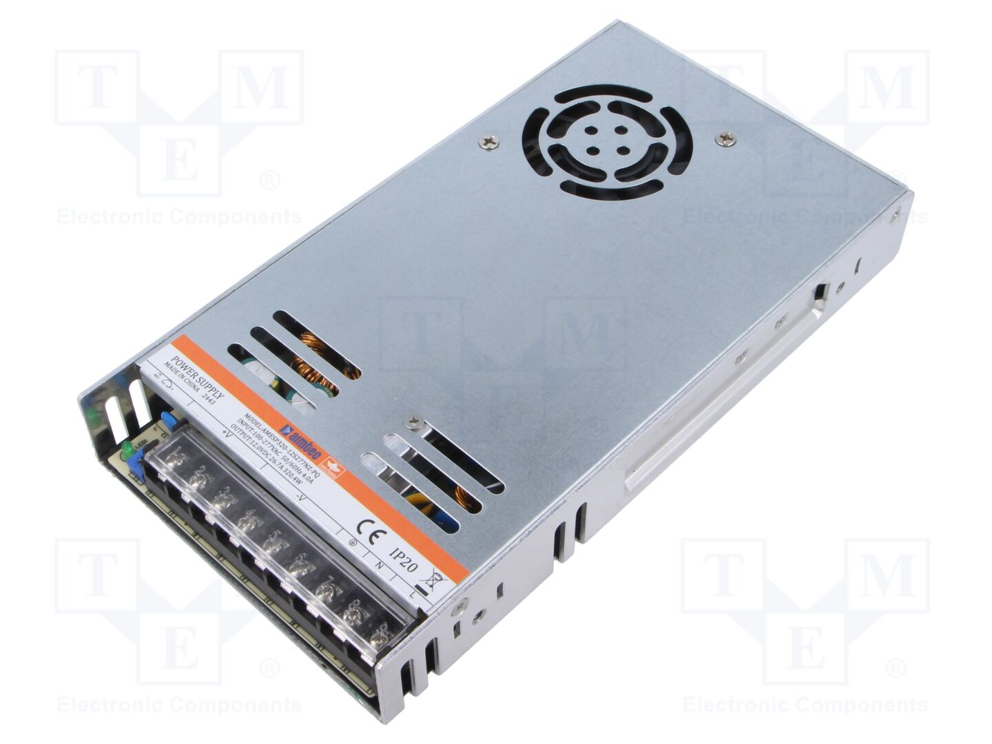 AIMTEC AMESP320-12S277NZ-PQ Sisäänrakennettu kytkentävirtalähde 320W