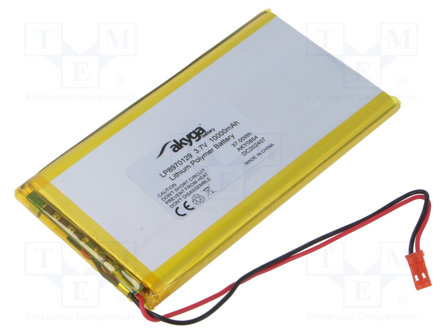 AKYGA BATTERY AKY-LP8970129 Li-Po akku 3.7V, 10000mAh