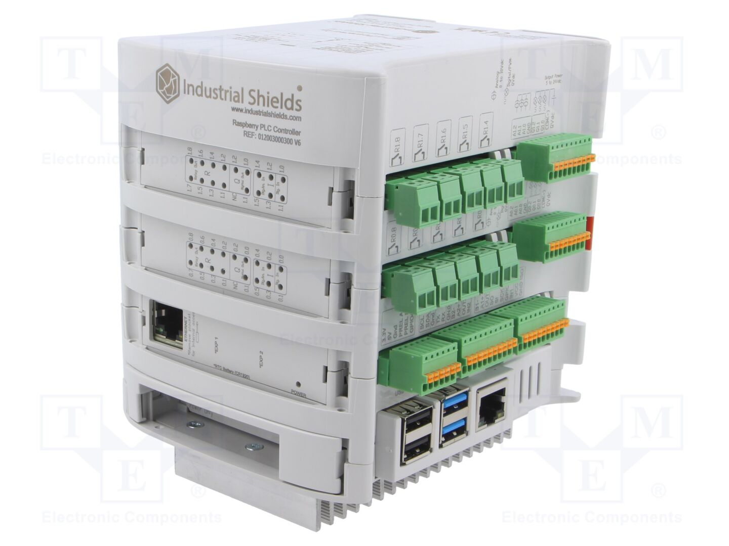 INDUSTRIAL SHIELDS 012003000300 PLC ohjelmoitava kontrolleri OUT: 26