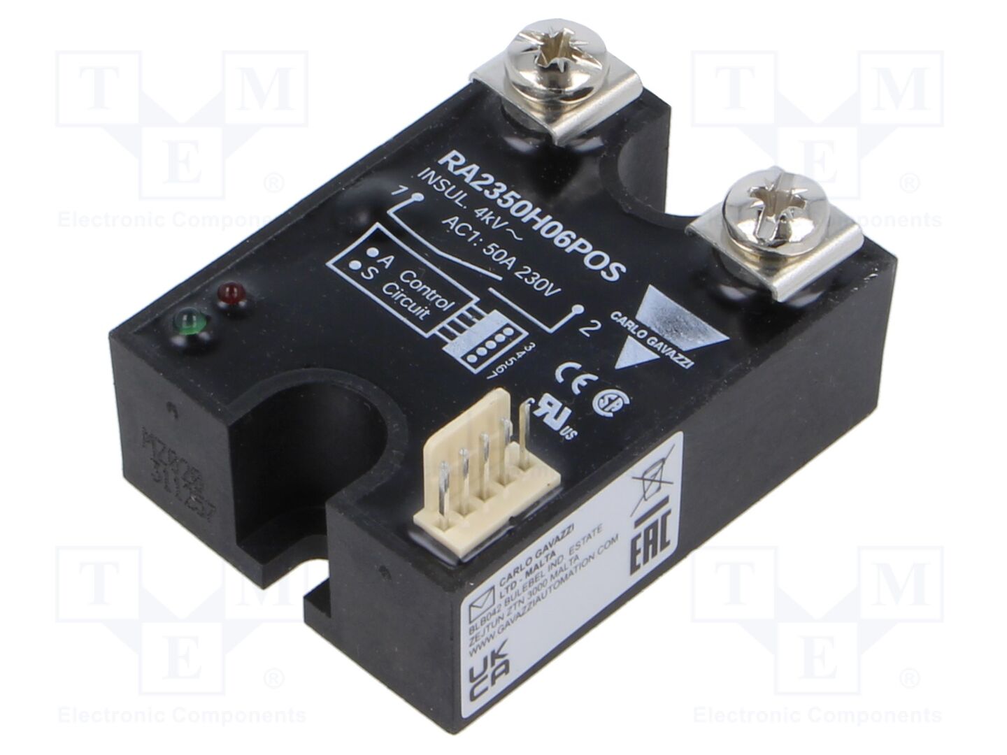 CARLO GAVAZZI RA2350H06POS Puolijohderele 25A