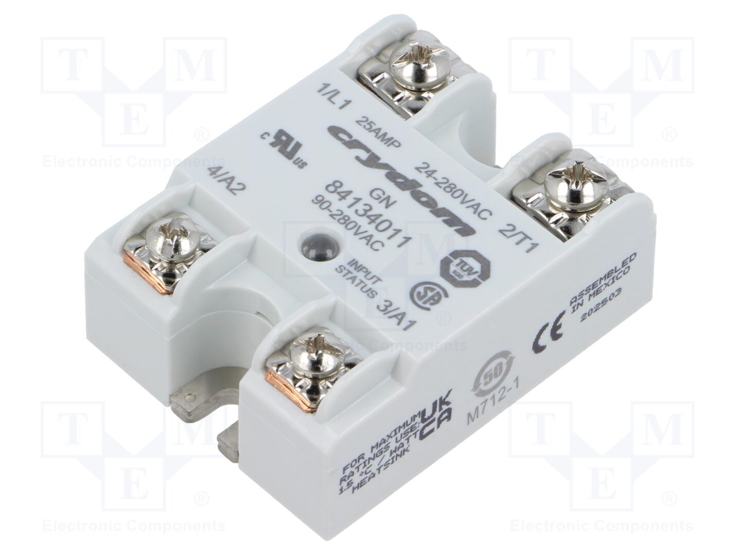SENSATA / CRYDOM 84134011 Puolijohderele 25A