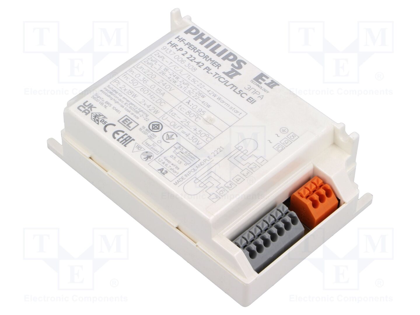 PHILIPS 913700630866 Elektroninen liitäntälaite 220-240VAC