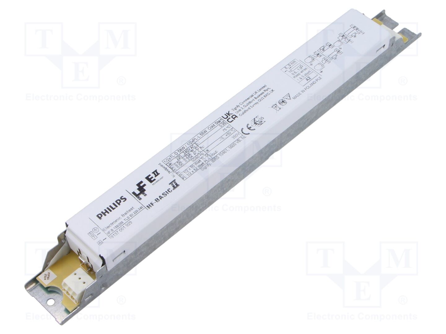 PHILIPS HF-B 258 TL-D EII Elektroninen kuristin 220-240VAC