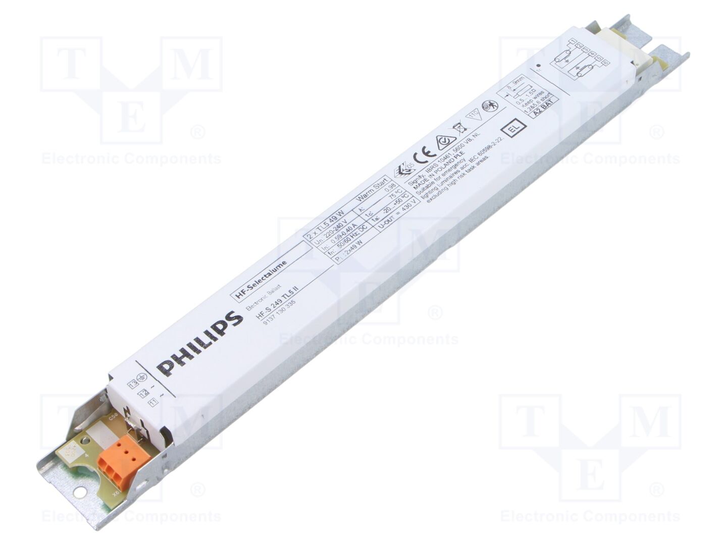 PHILIPS HF-S 249 TL5 II Elektroninen liitäntälaite 220-240VAC