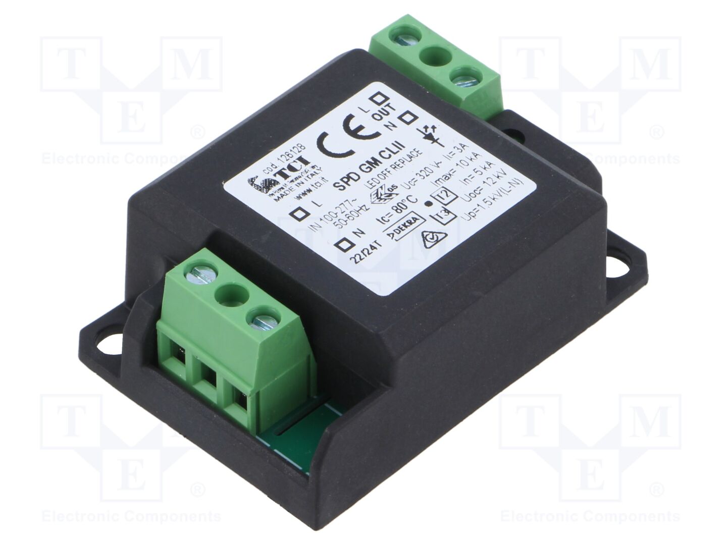 TCI SPD GM CLII 126128 Surge Arrester 12kA 100-277VAC