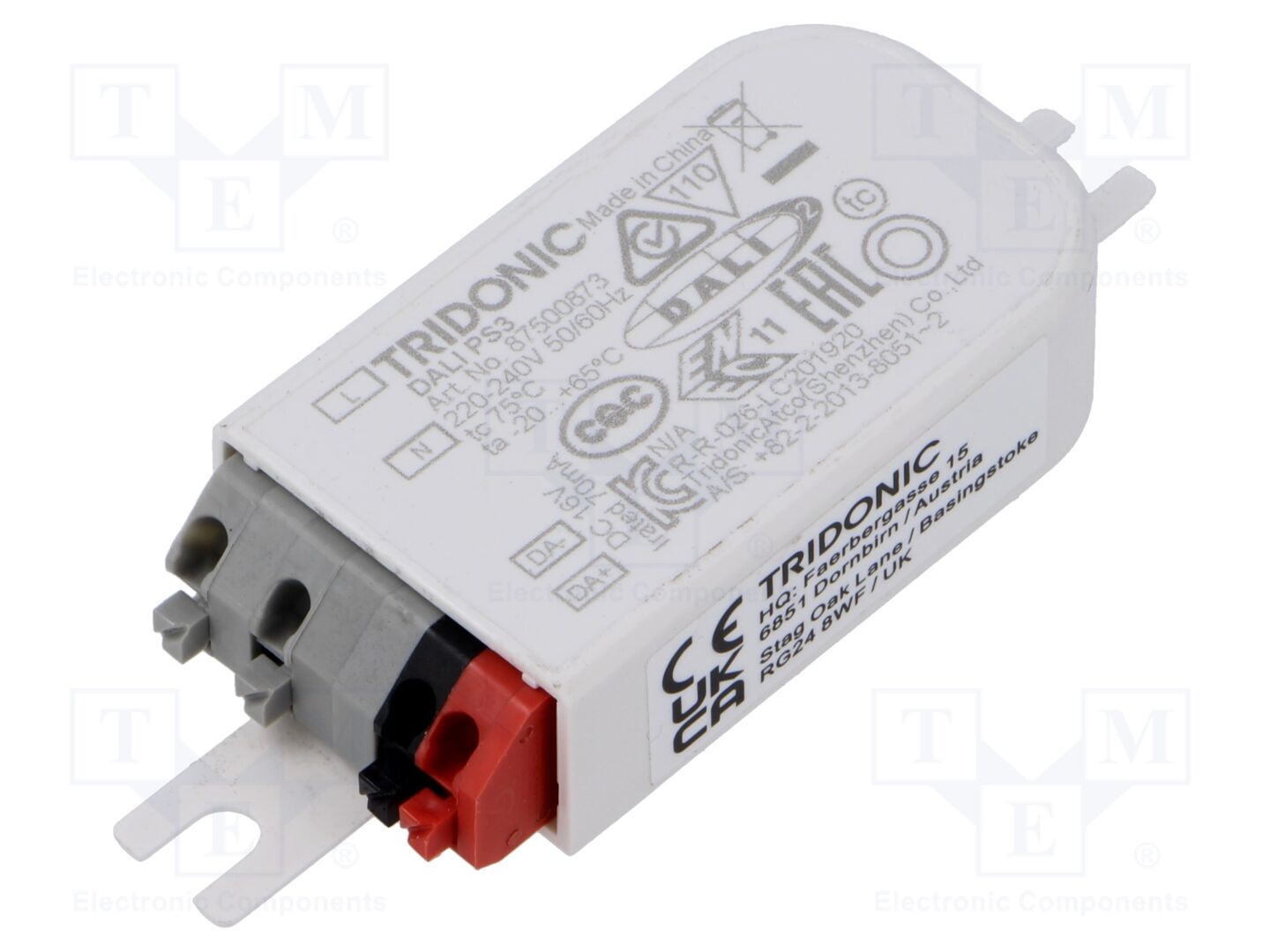 TRIDONIC DALI PS3 LED-virtalähde 16VDC 220-240VAC