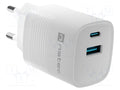 NATEC NUC-2140 Kytketävä verkkolaite-virtalähde 5-12VDC 3A