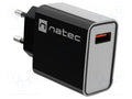NATEC NUC-2058 Kytketävä verkkolaite 5-12VDC 3A