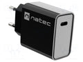 NATEC NUC-2060 Plug-in Power Supply 5-12VDC 3A