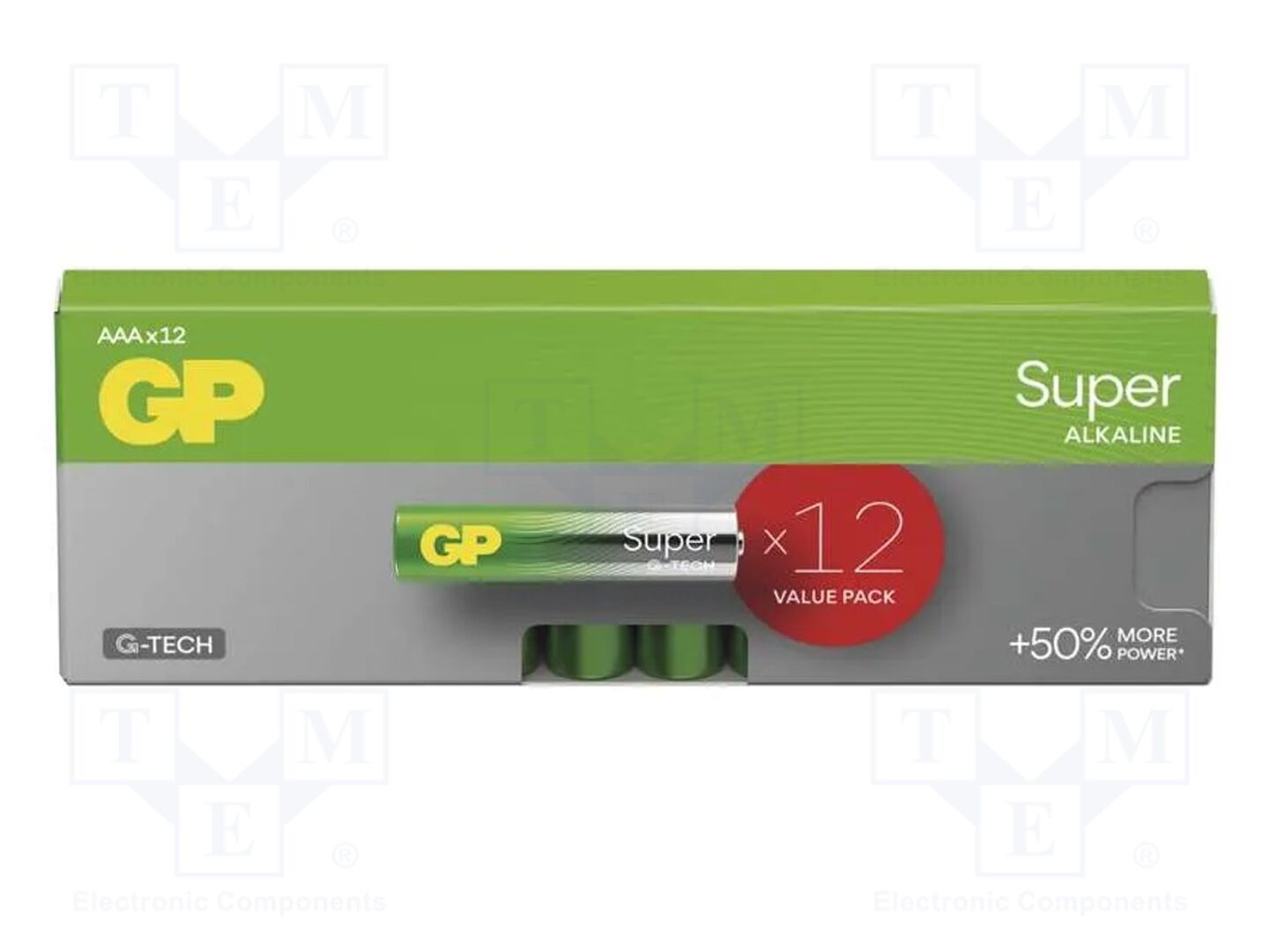 GP BAT-LR03X12SUPERGP Alkaliparisto AAA 1.5V
