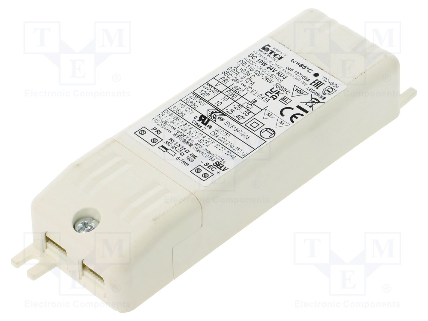 TCI 127305A LED-verkkolaite 24VDC 420mA 110-127VAC 220-240VAC