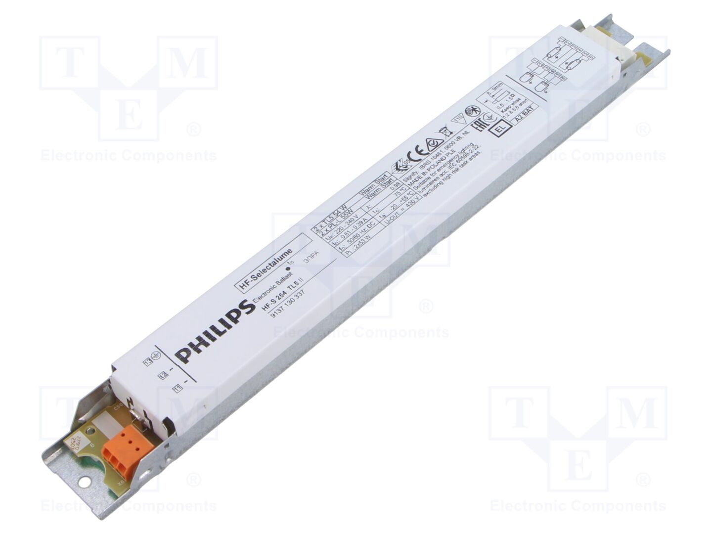 PHILIPS HF-S 254 TL5 II Elektroninen liitäntälaite 220-240VAC