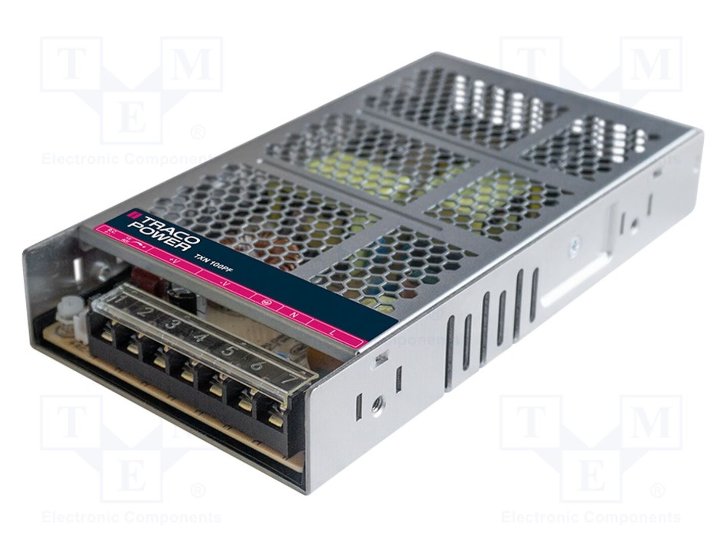 TRACO POWER TXN100PF-124 Sisäänrakennettu kytkentävirtalähde 100W 24VDC