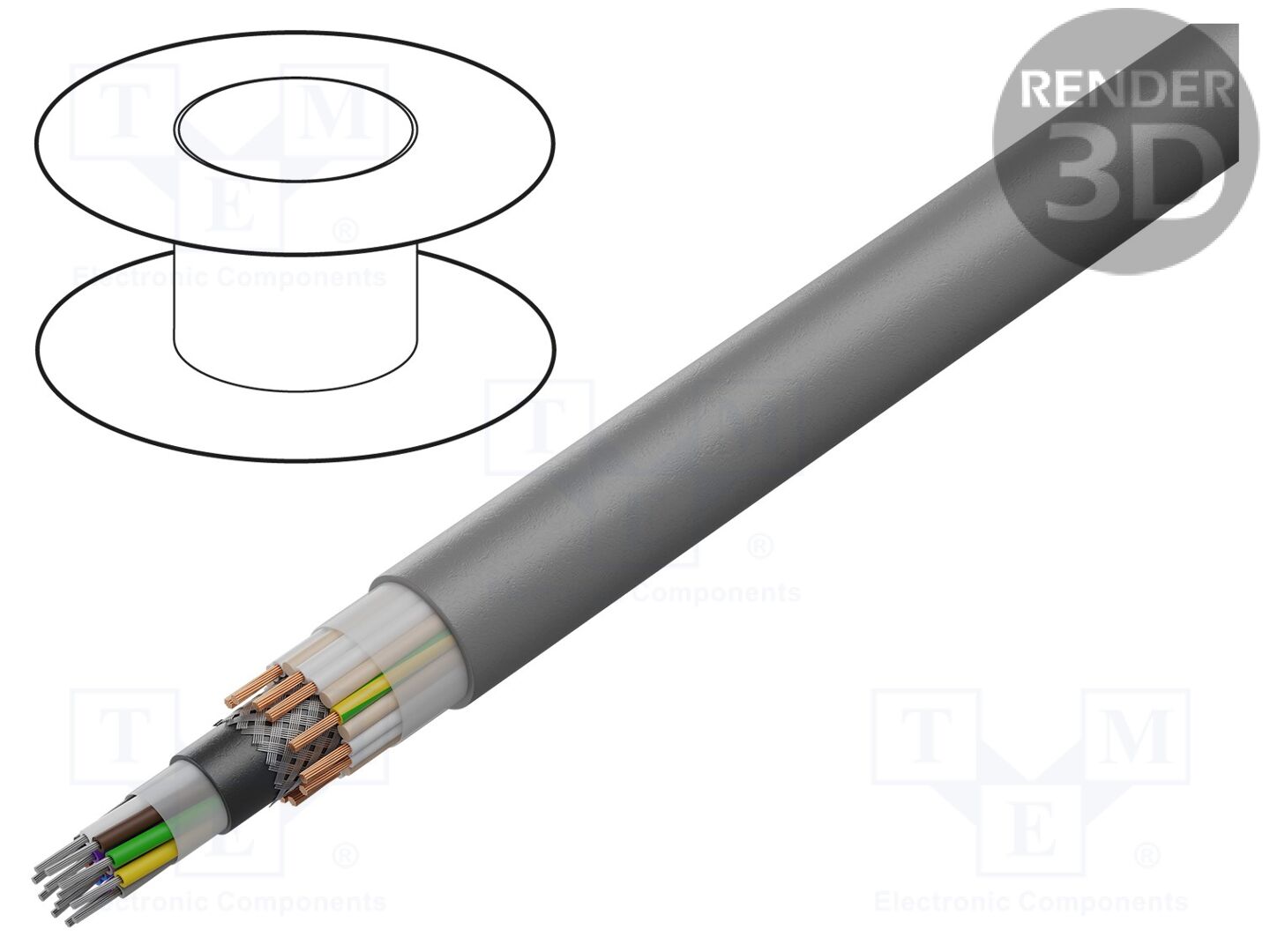 HELU 18048990 Hybridikaapeli 0,25 mm²