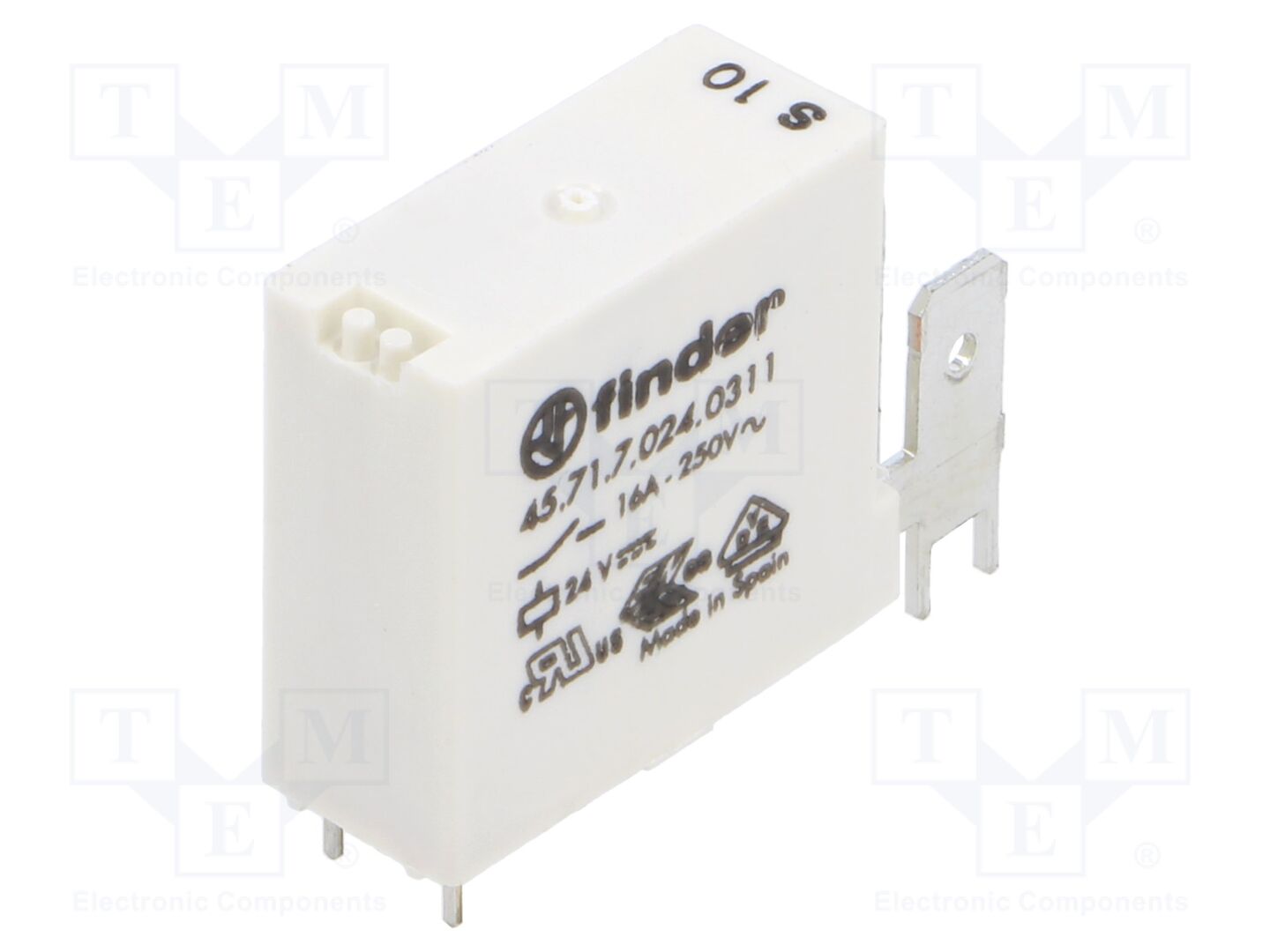 FINDER 45.71.7.024.0311 Sähkömagneettinen rele 24VDC