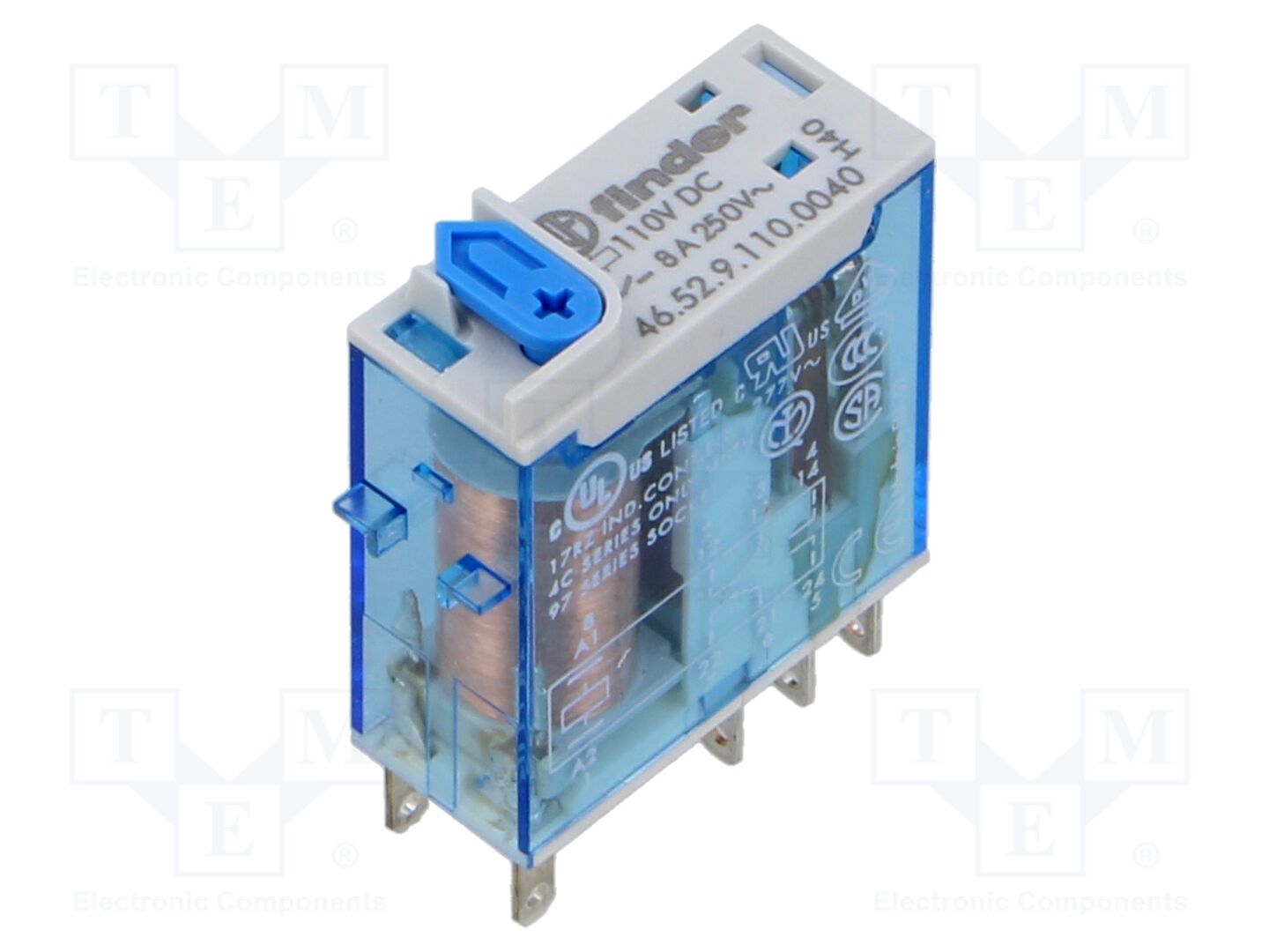 FINDER 46.52.9.110.0040 Sähkömagneettinen rele 110VDC