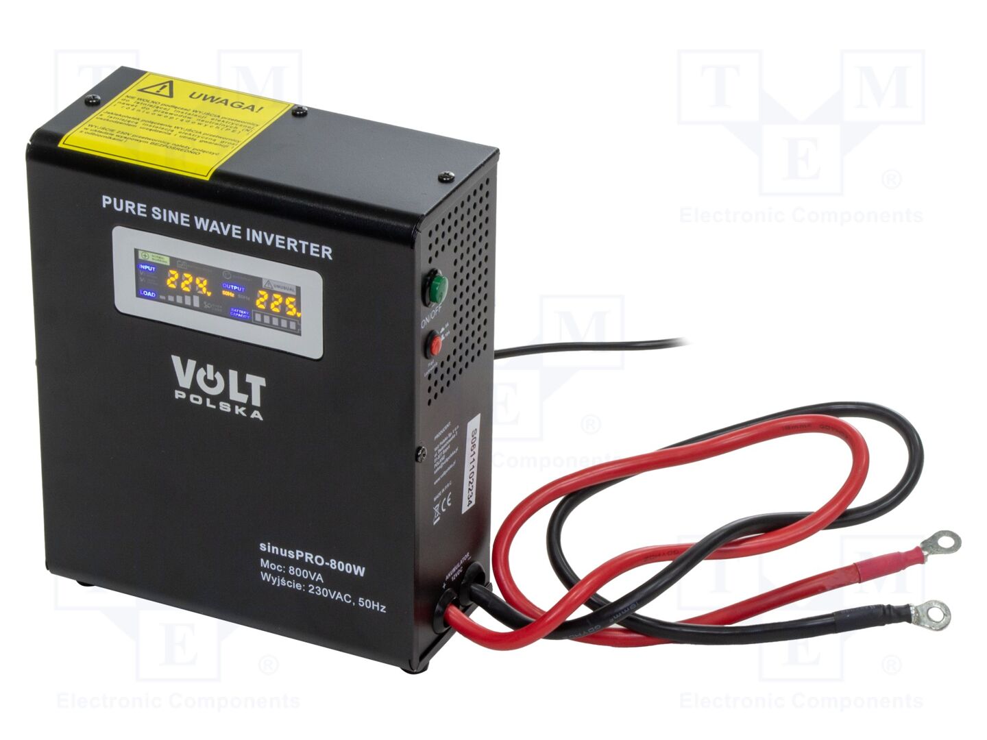 VOLT POLSKA SINUS-PROW-800-12 DC/AC-muunnin 500W 230V