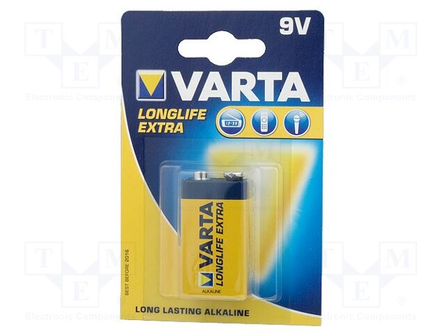 VARTA BAT-6LR61/VL Paristo 9V