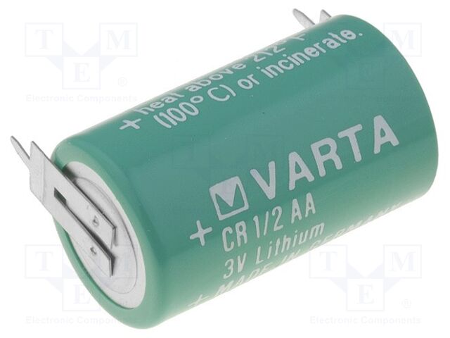 VARTA MICROBATTERY BAT-CR1/2AASLF Litiumparisto 3V 950mAh