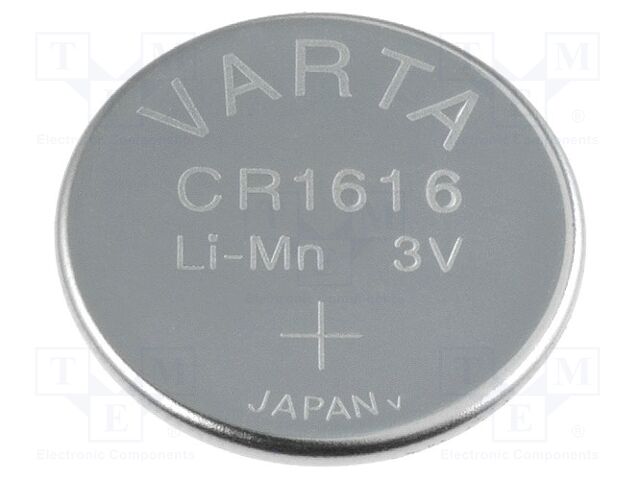 VARTA MICROBATTERY BAT-CR1616/V Nappiparisto 3V (50 kpl erä)