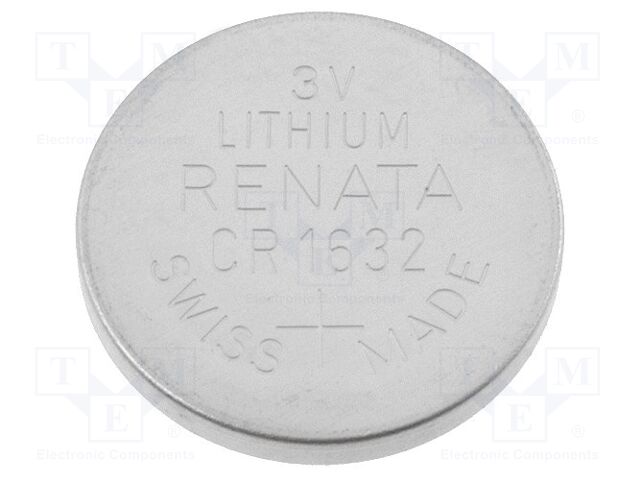 RENATA BAT-CR1632/RE Litiumparisto 3V (50 kpl erä)