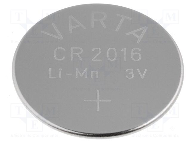 VARTA MICROBATTERY BAT-CR2016/VA Paristo Litium CR2016 (50 kpl erä)