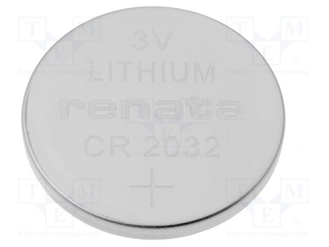 RENATA BAT-CR2032/RE Litiumparisto 3V (50 kpl erä)