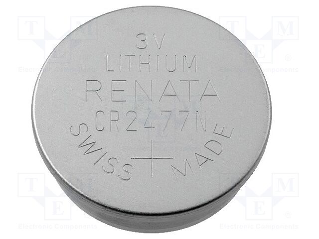 RENATA BAT-CR2477N/RN Litiumparisto 950mAh