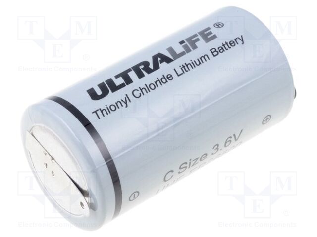 ULTRALIFE BAT-ER26500/ST-UL Litiumparisto 3.6V 9000mAh